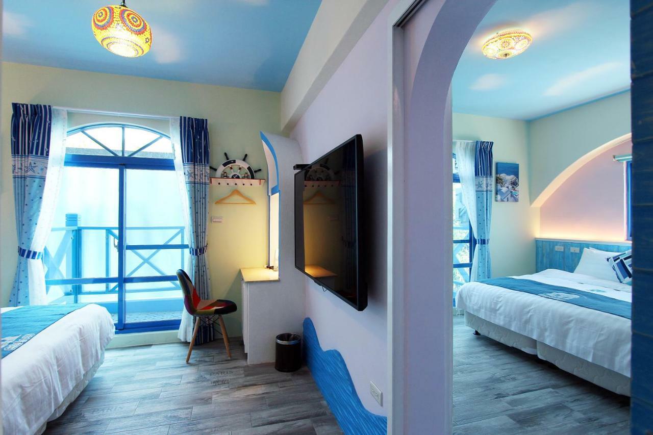 White Mediterranean Dahan Ngoại thất bức ảnh
