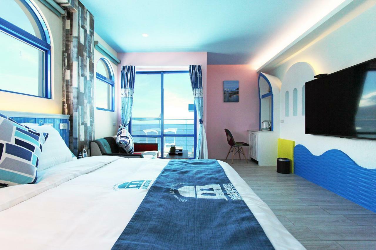 White Mediterranean Dahan Ngoại thất bức ảnh